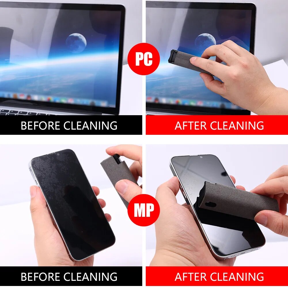 "2-in-1 Spray 'n Wipe Screen Cleaner"